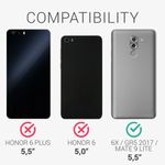 Husa pentru Huawei Honor 6X/Mate 9 Lite, Silicon, Rose Gold, 41069.81 fotografia produsului View 6 S