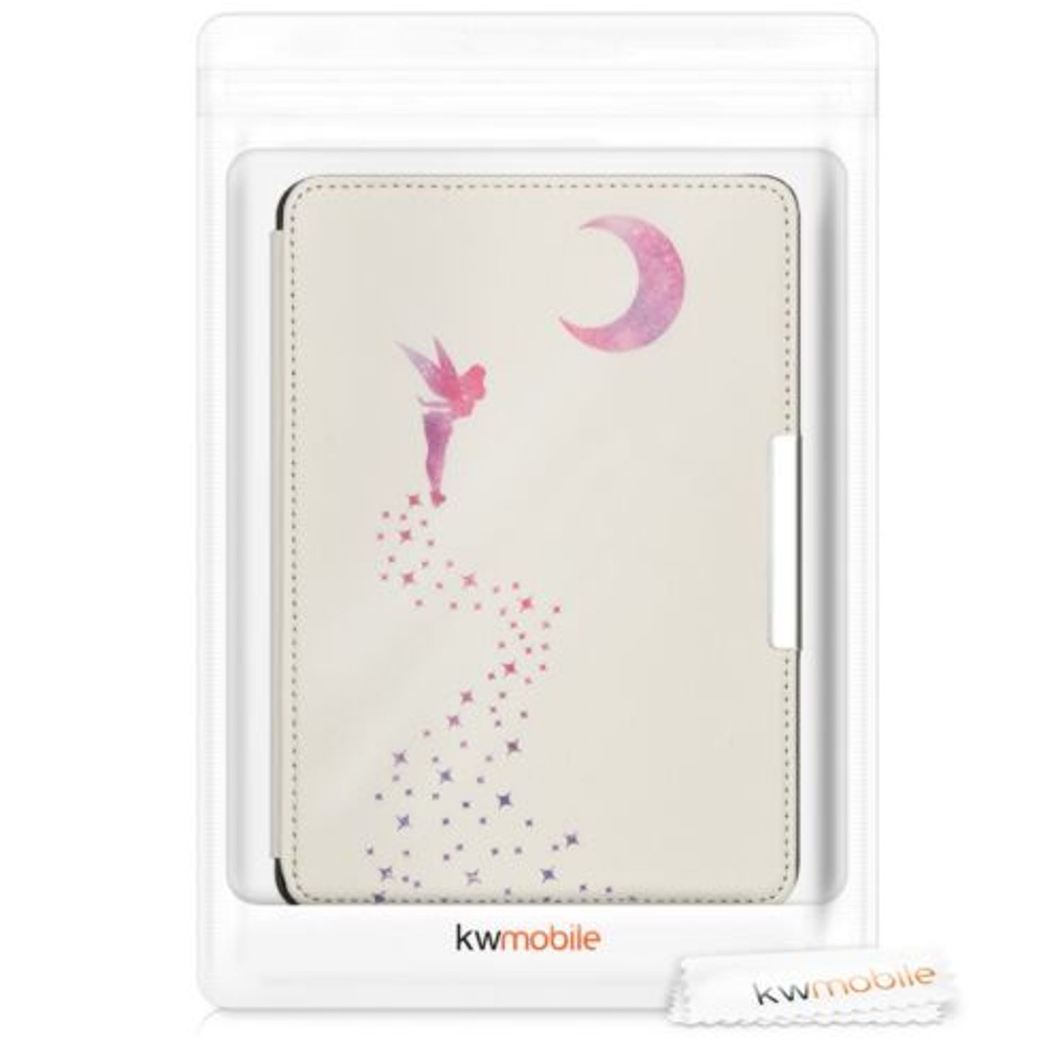 Husa pentru Kindle Paperwhite 7, Piele ecologica, Roz, 25824.19 fotografia produsului View 7 L