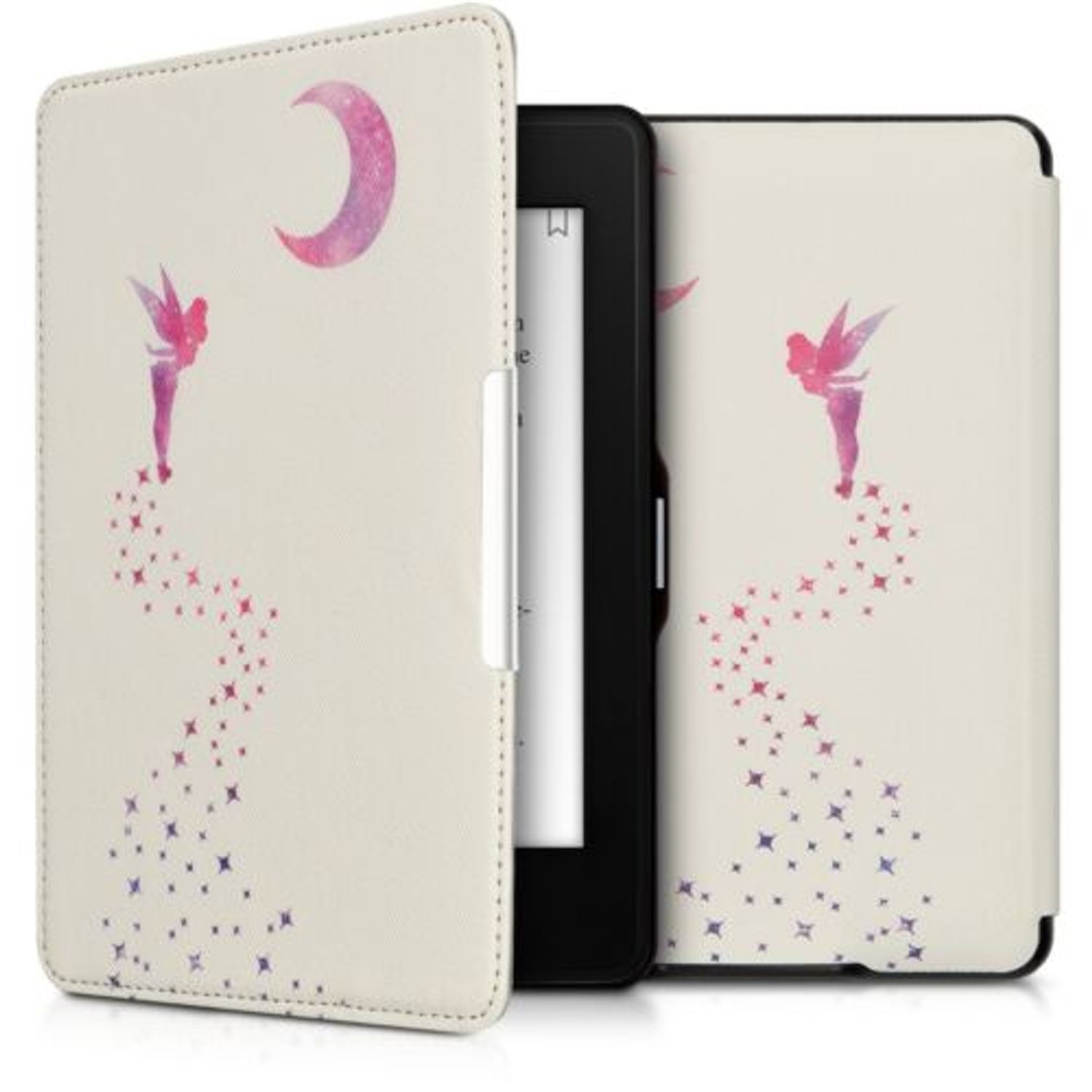 Husa pentru Kindle Paperwhite 7, Piele ecologica, Roz, 25824.19 fotografia produsului