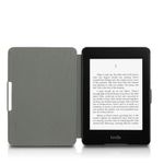 Husa pentru Kindle Paperwhite 7, Piele ecologica, Gri, 49747.02 fotografia produsului View 9 S