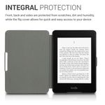 Husa pentru Kindle Paperwhite 7, Piele ecologica, Gri, 49747.02 fotografia produsului View 5 S