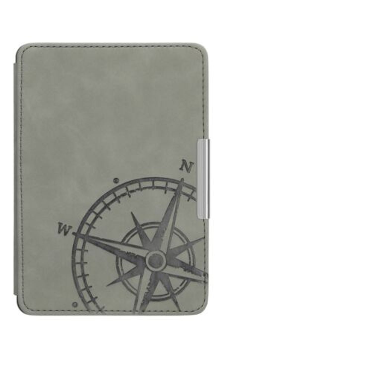 Husa pentru Kindle Paperwhite 7, Piele ecologica, Gri, 49747.02 fotografia produsului View 8 L