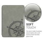Husa pentru Kindle Paperwhite 7, Piele ecologica, Gri, 49747.02 fotografia produsului View 4 S