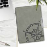Husa pentru Kindle Paperwhite 7, Piele ecologica, Gri, 49747.02 fotografia produsului View 3 S
