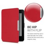 Husa pentru Kindle Paperwhite 7, Textil, Rosu, 49487.09 fotografia produsului View 4 S