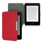 Husa pentru Kindle Paperwhite 7, Textil, Rosu, 49487.09 fotografia produsului