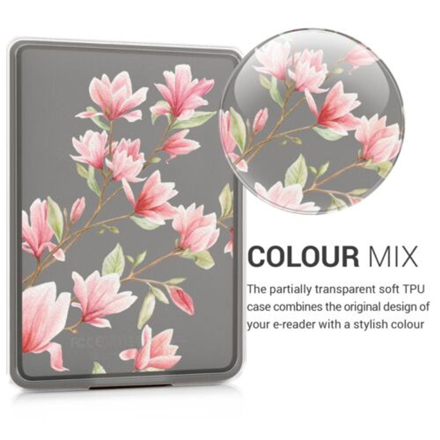 Husa pentru Kindle Paperwhite 7, Silicon, Multicolor, 46103.03 fotografia produsului View 4 L