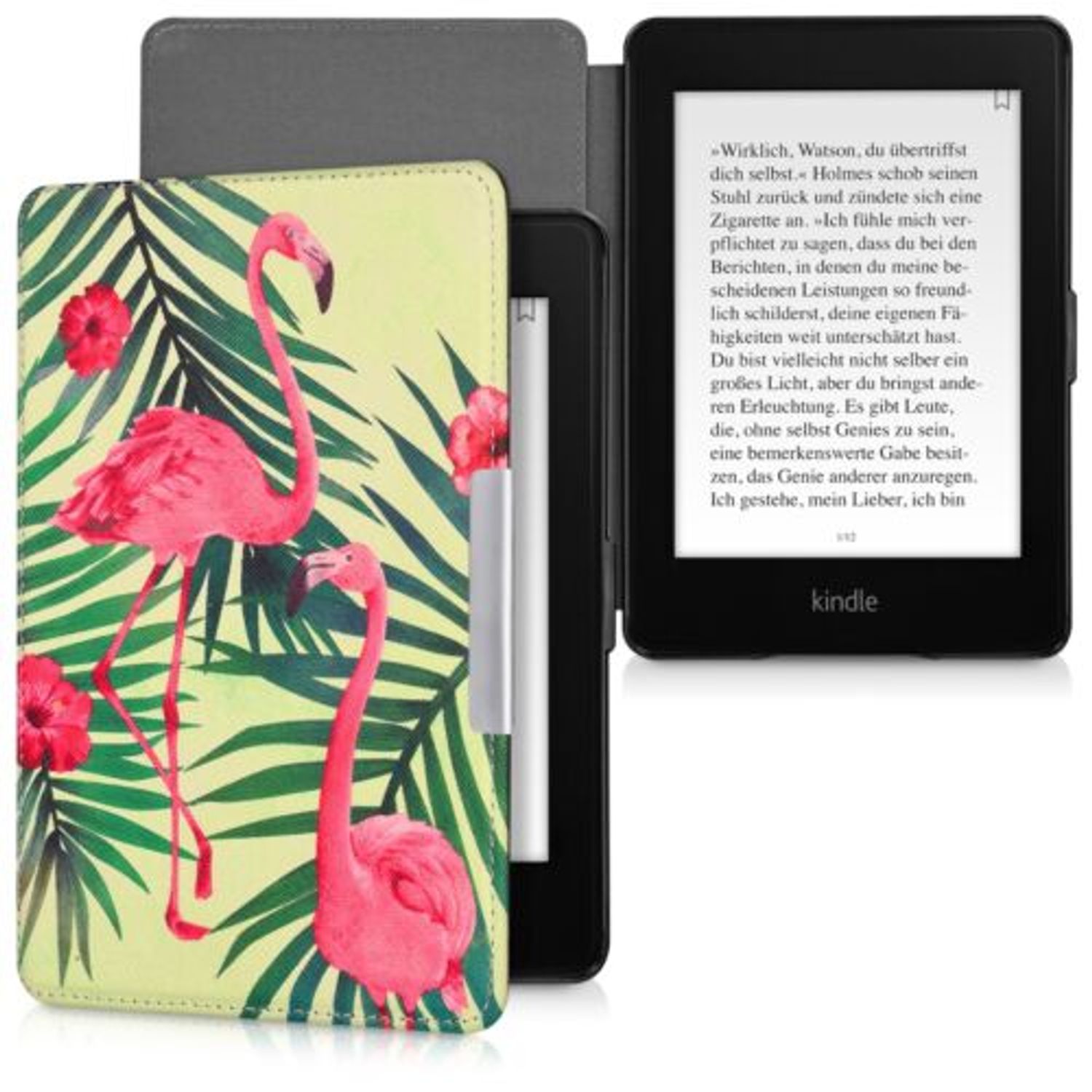Husa pentru Kindle Paperwhite 7, Piele ecologica, Multicolor, 25824.27 fotografia produsului View 2 L