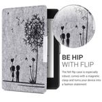 Husa pentru Kindle Paperwhite 10, Textil, Gri, 48489.03 fotografia produsului View 4 S