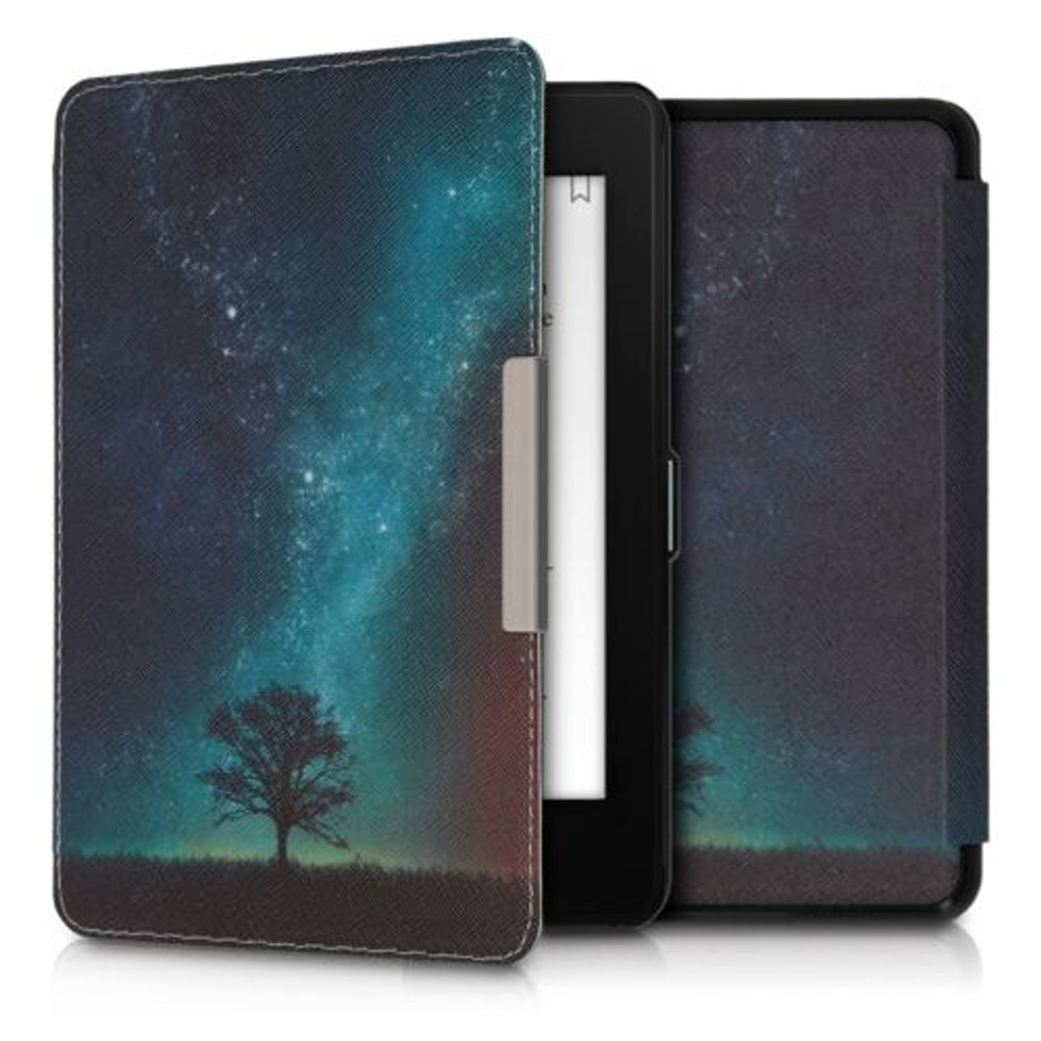 Husa pentru Kindle Paperwhite 10, Piele ecologica, Multicolor, 46644.04 fotografia produsului