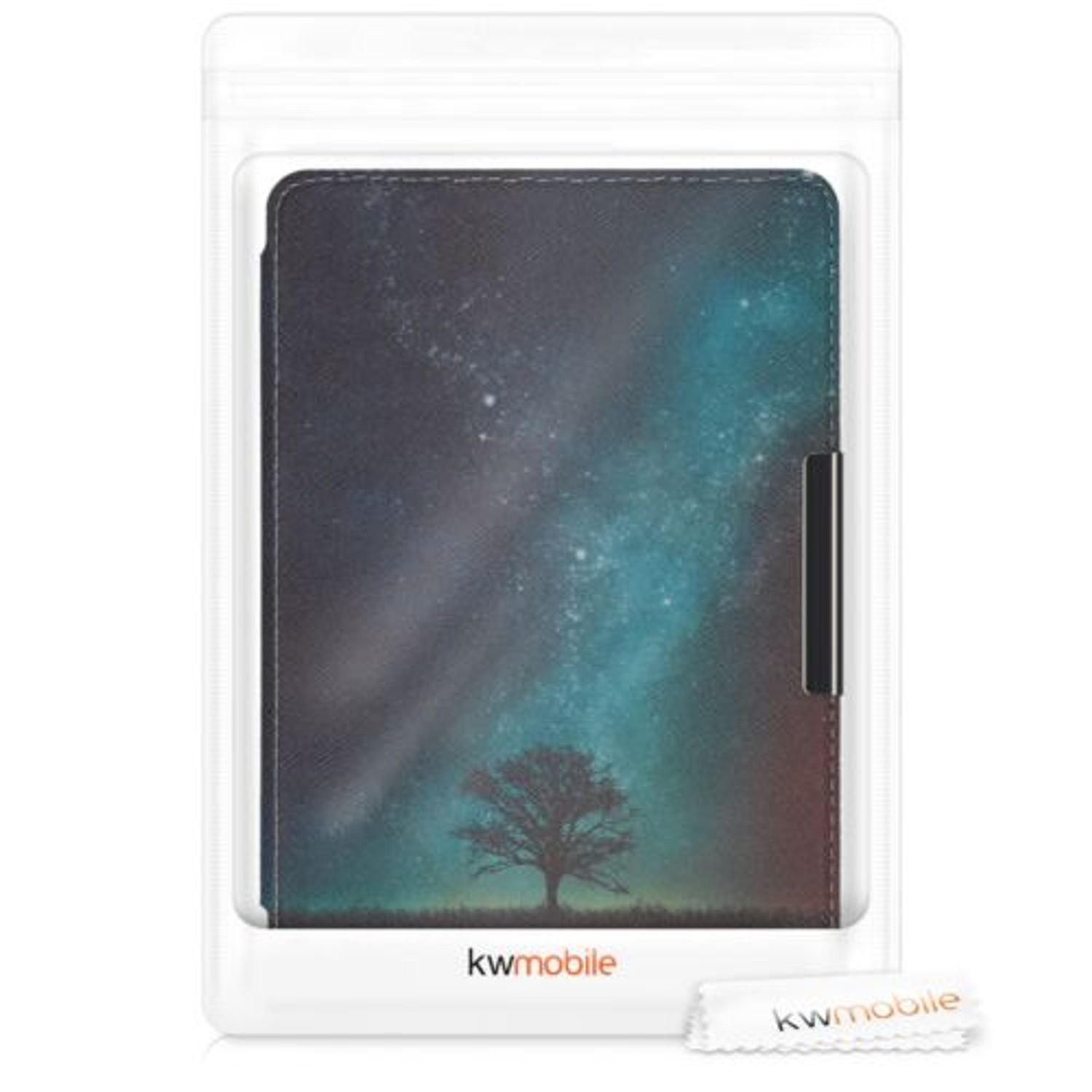 Husa pentru Kindle Paperwhite 10, Piele ecologica, Multicolor, 46644.04 fotografia produsului View 7 L