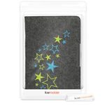 Husa pentru Tolino Vision 4/Vision 3/Vision 2, Textil, Multicolor, 48486.02 fotografia produsului View 7 S