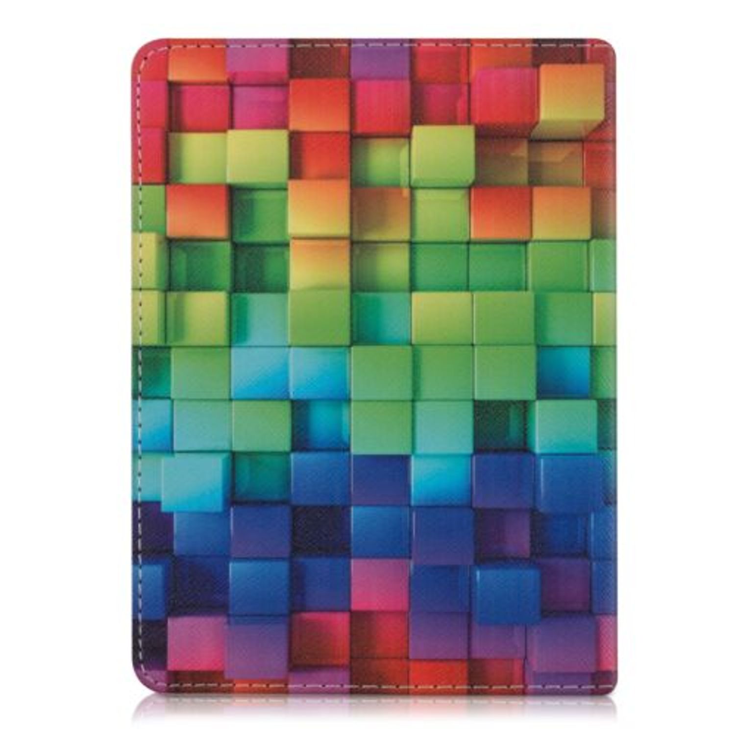 Husa pentru Tolino Vision 4/Vision 3/Vision 2, Piele ecologica, Multicolor, 28119.10 fotografia produsului View 4 L