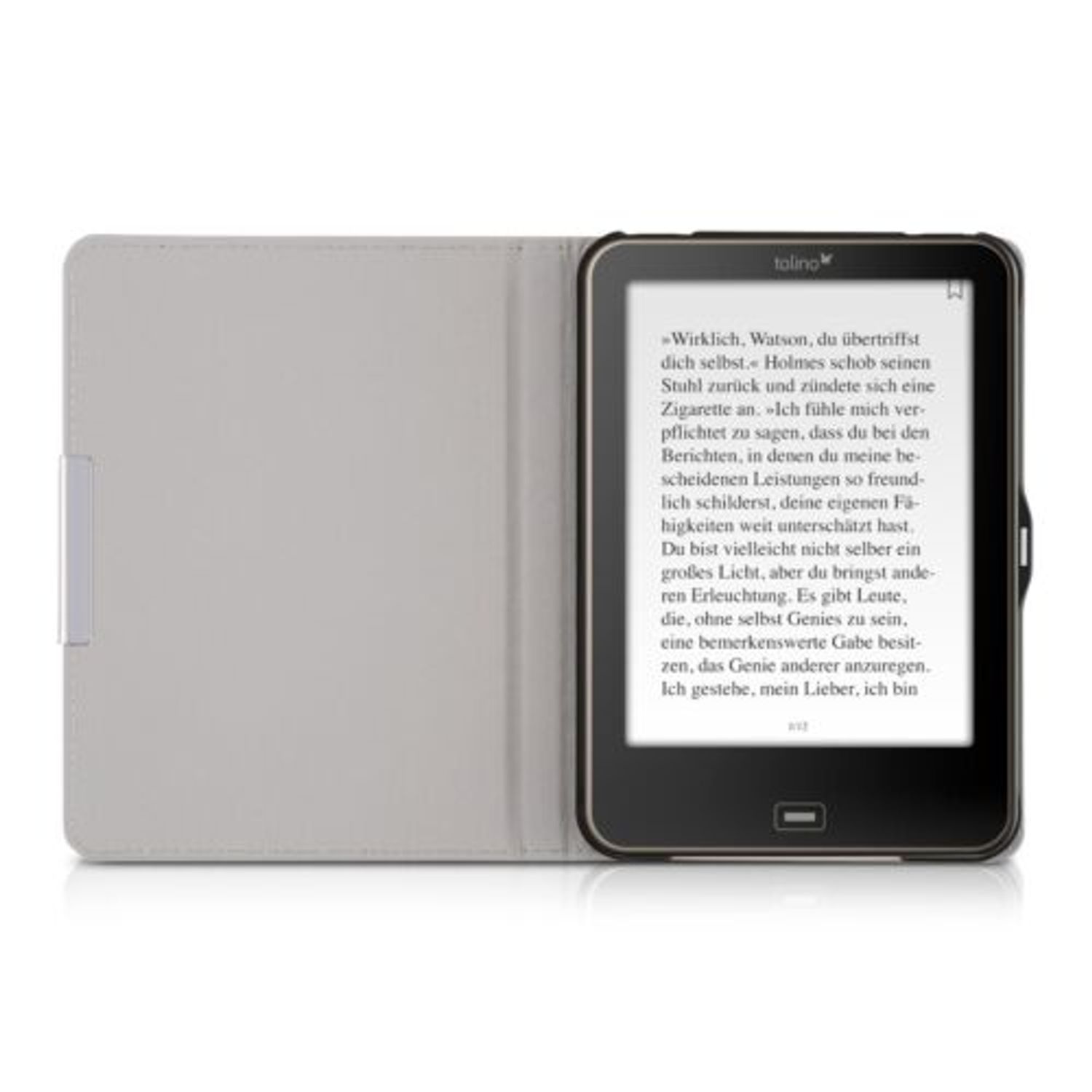 Husa pentru Tolino Vision 4/Vision 3/Vision 2, Piele ecologica, Multicolor, 28119.10 fotografia produsului View 8 L