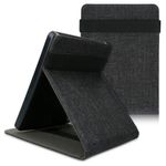 Husa pentru Kobo Glo HD/Touch 2.0, Textil, Gri, 51512.01 fotografia produsului View 2 S