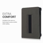 Husa pentru Kobo Glo HD/Touch 2.0, Textil, Gri, 51512.01 fotografia produsului View 4 S