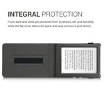 Husa pentru Kobo Glo HD/Touch 2.0, Textil, Gri, 51512.02 fotografia produsului View 5 S