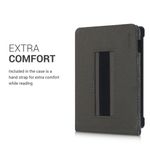 Husa pentru Kobo Glo HD/Touch 2.0, Textil, Gri, 51512.02 fotografia produsului View 4 S