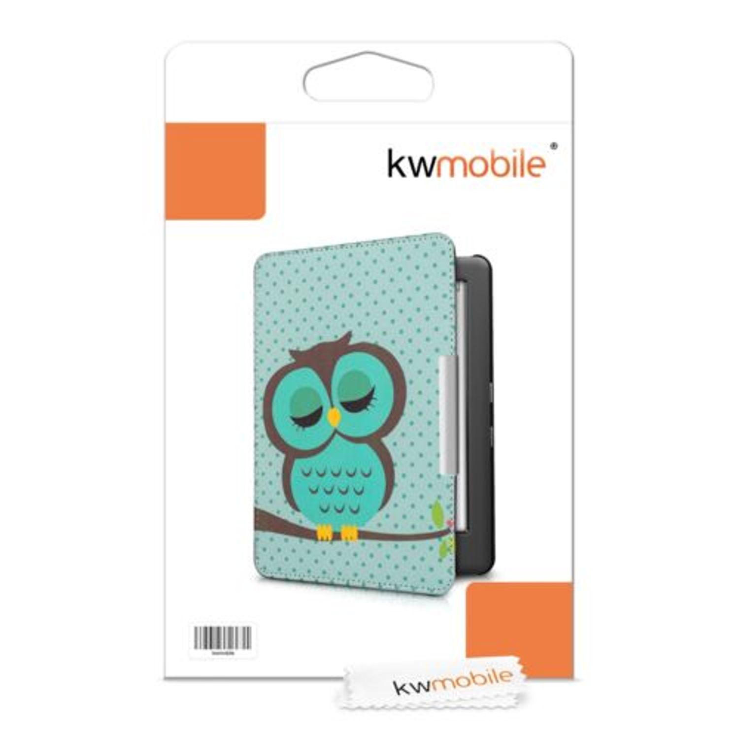 Husa pentru Kobo Glo HD/Touch 2.0, Piele ecologica, Multicolor, 34347.06 fotografia produsului View 7 L