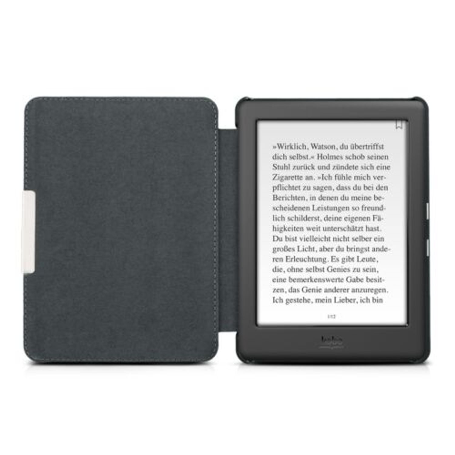 Husa pentru Kobo Glo HD/Touch 2.0, Piele ecologica, Multicolor, 34347.06 fotografia produsului View 8 L