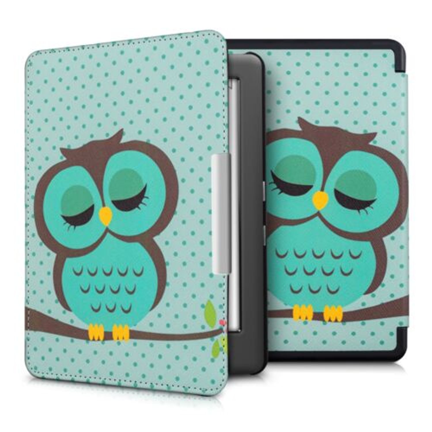 Husa pentru Kobo Glo HD/Touch 2.0, Piele ecologica, Multicolor, 34347.06 fotografia produsului