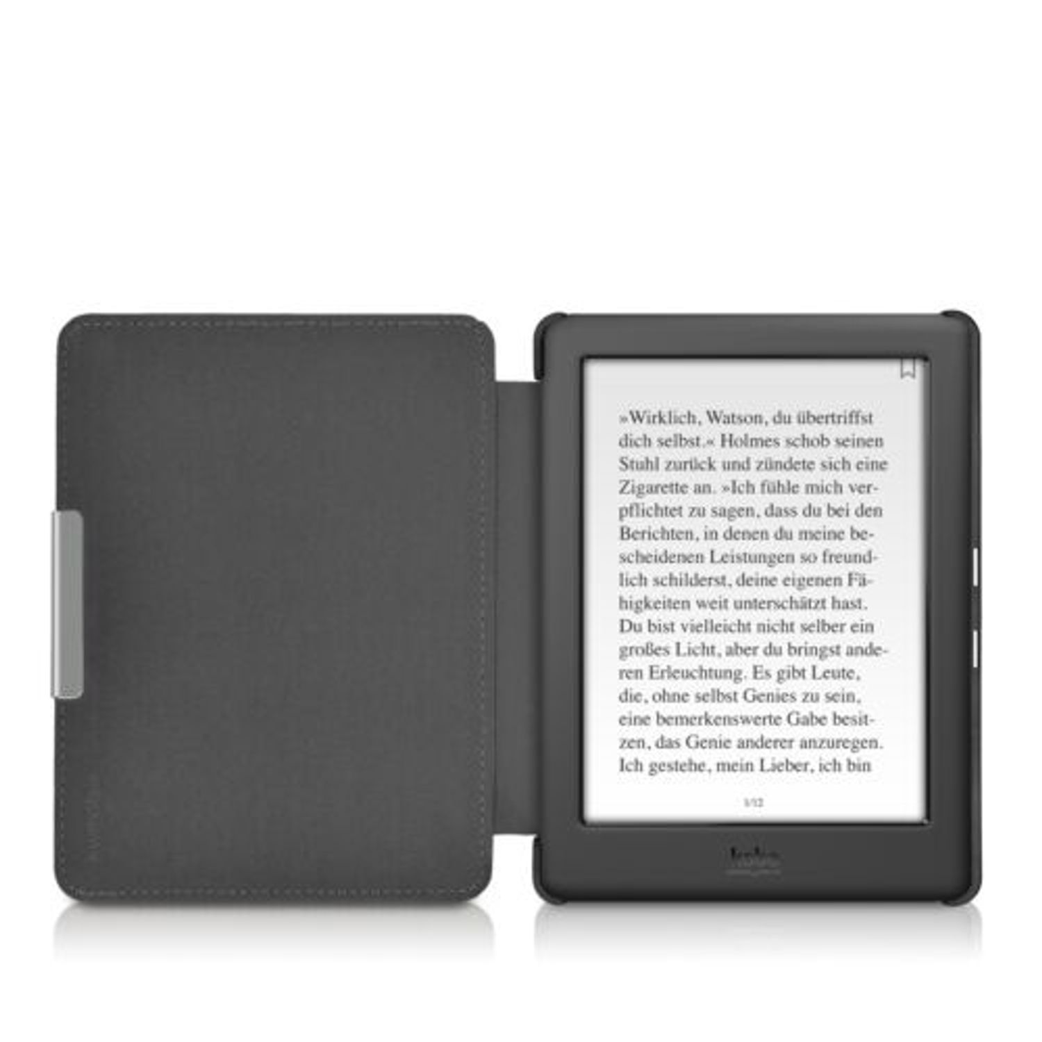 Husa pentru Kobo Glo HD/Touch 2.0, Piele ecologica, Multicolor, 34348.01 fotografia produsului View 8 L