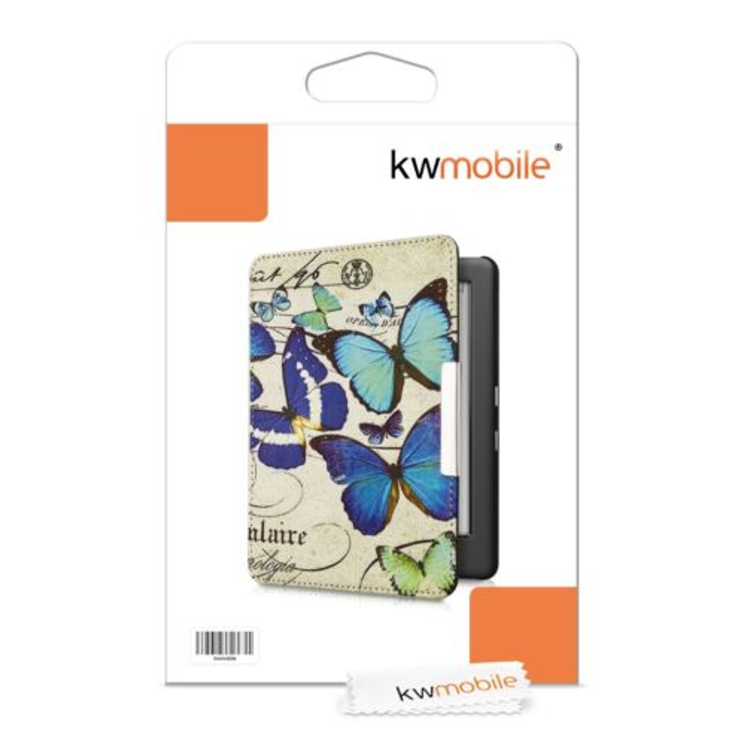 Husa pentru Kobo Glo HD/Touch 2.0, Piele ecologica, Multicolor, 34348.01 fotografia produsului View 7 L