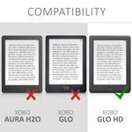 Husa pentru Kobo Glo HD/Touch 2.0, Piele ecologica, Multicolor, 34348.09 fotografia produsului View 6 S