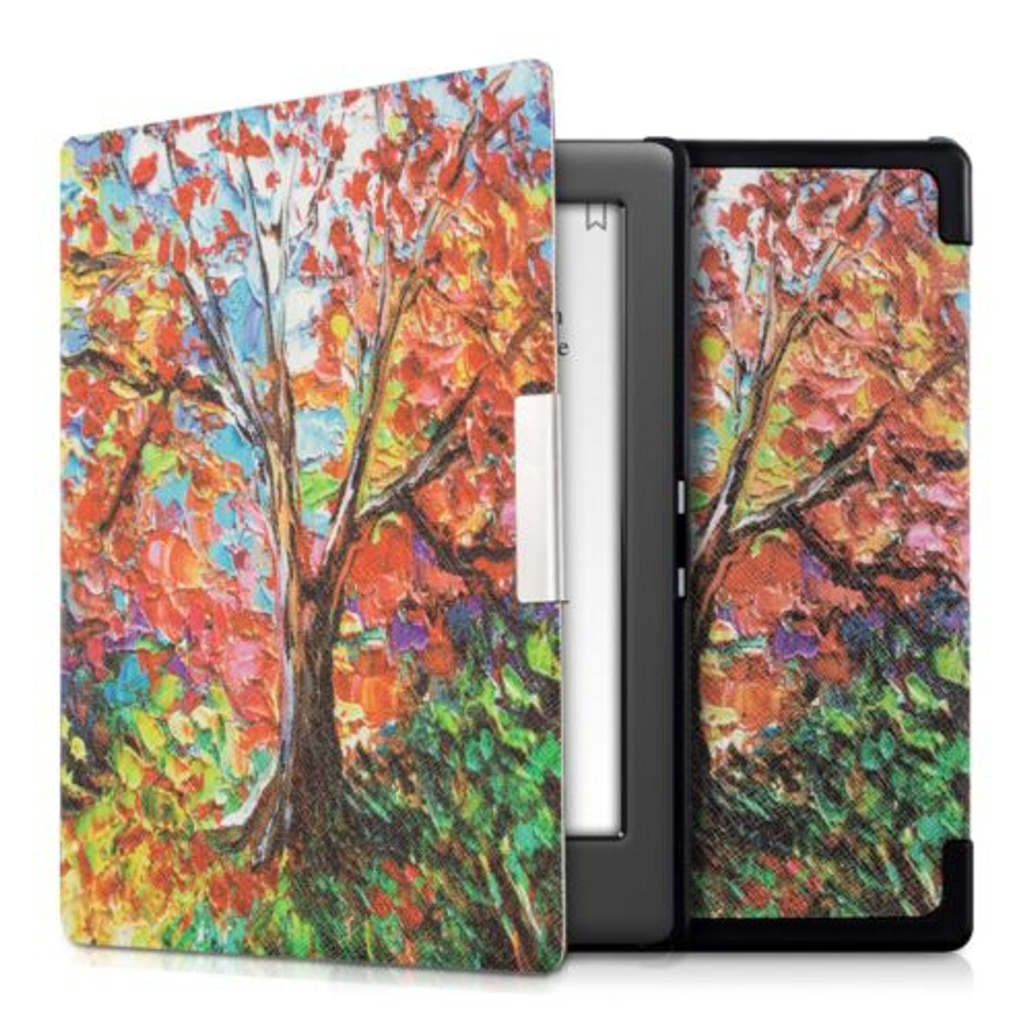 Husa pentru Kobo Glo HD/Touch 2.0, Piele ecologica, Multicolor, 34348.09 fotografia produsului
