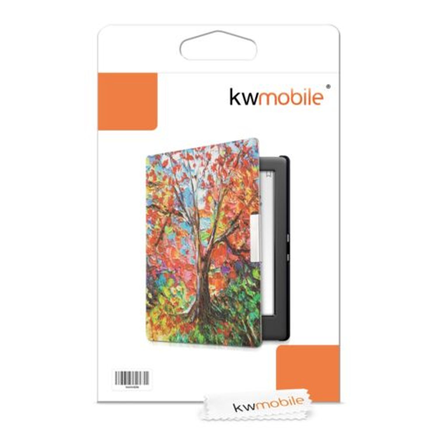 Husa pentru Kobo Glo HD/Touch 2.0, Piele ecologica, Multicolor, 34348.09 fotografia produsului View 7 L