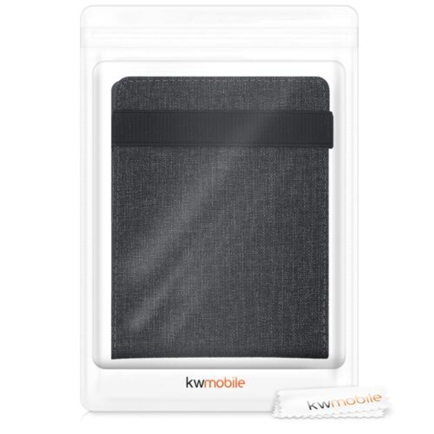 Husa pentru Kobo Aura Edition 1, Textil, Gri, 54139.01 fotografia produsului View 7 L