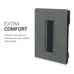 Husa pentru Kobo Aura Edition 1, Textil, Gri, 54139.01 fotografia produsului View 4 S