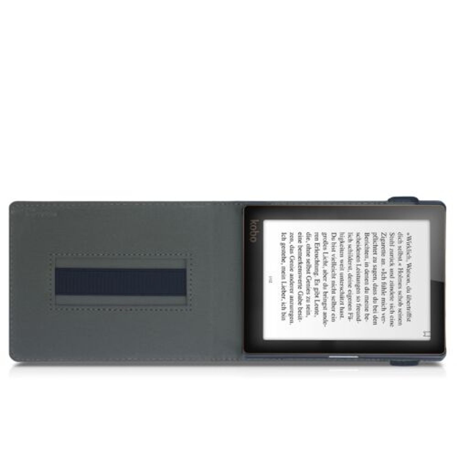 Husa pentru Kobo Aura Edition 1, Textil, Gri, 54139.01 fotografia produsului View 9 L