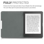 Husa pentru Kobo Aura Edition 1, Textil, Gri, 43342.03 fotografia produsului View 5 S