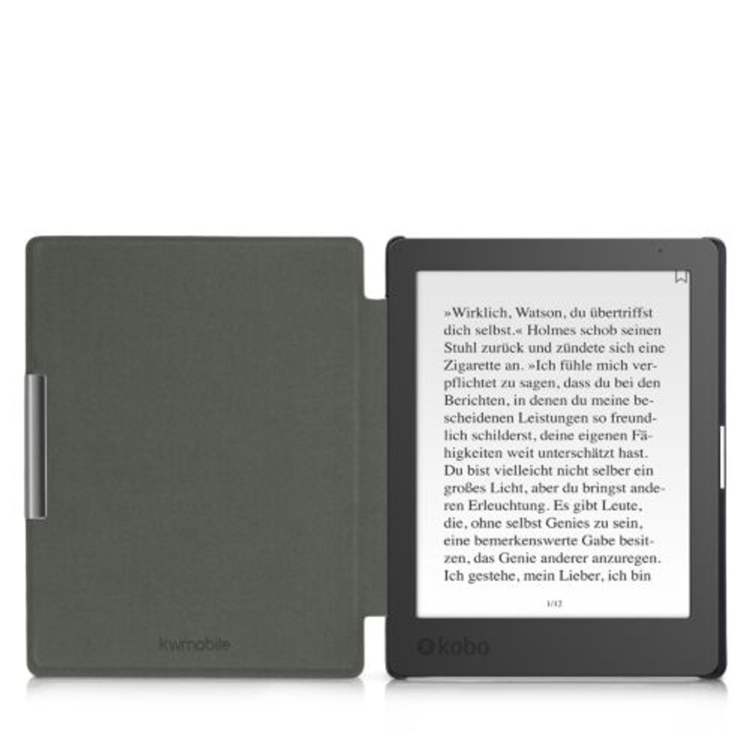 Husa pentru Kobo Aura Edition 1, Piele ecologica, Multicolor, 31484.38 fotografia produsului View 6 L
