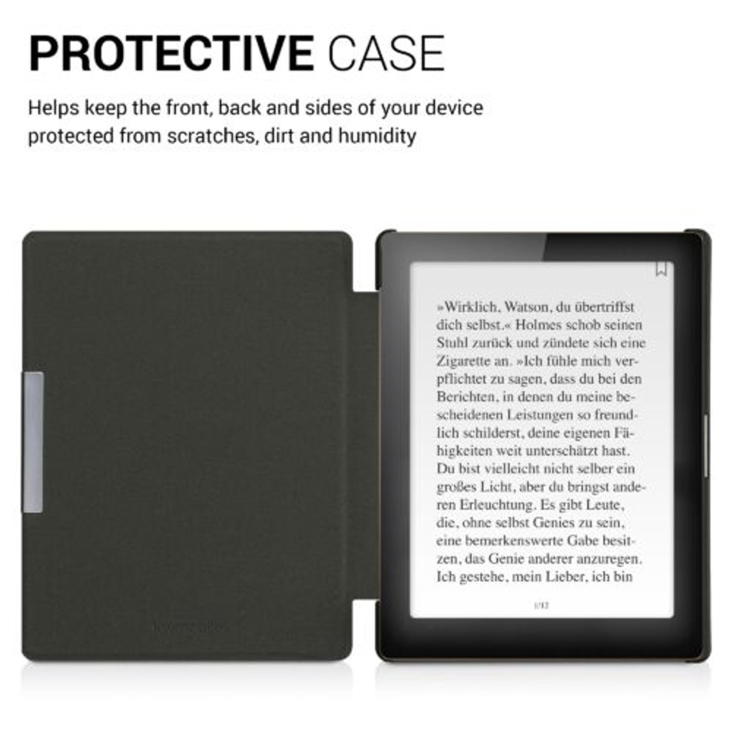 Husa pentru Kobo Aura Edition 1, Piele ecologica, Multicolor, 31484.24 fotografia produsului View 5 L