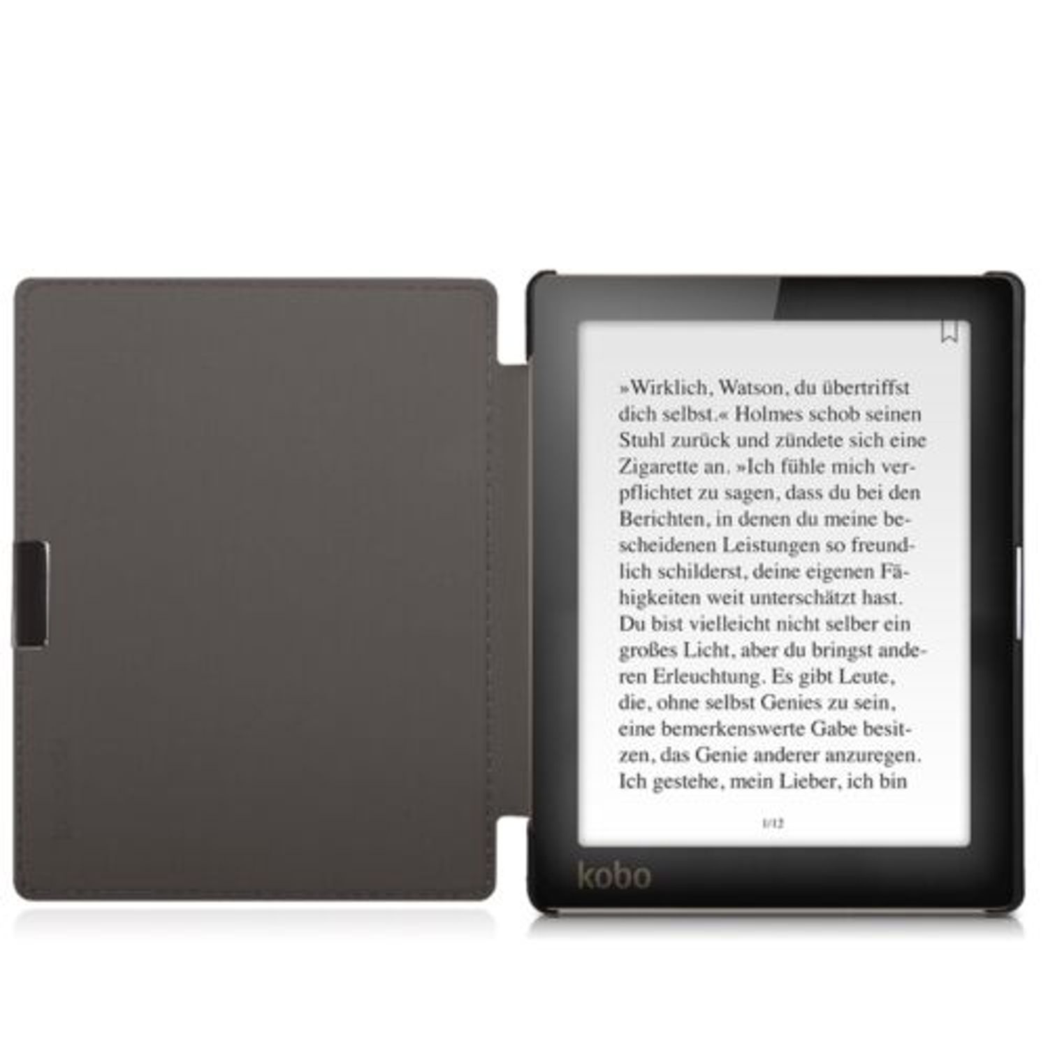 Husa pentru Kobo Aura Edition 1, Piele ecologica, Multicolor, 31484.32 fotografia produsului View 8 L