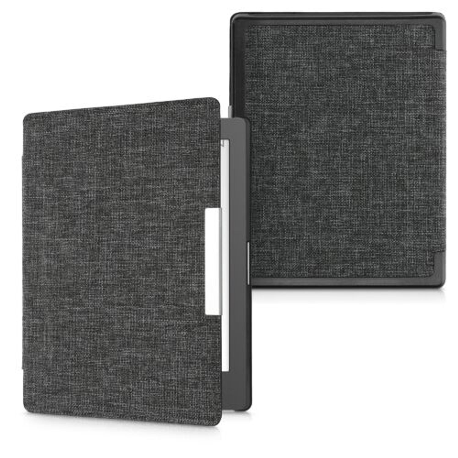 Husa pentru Kobo Aura Edition 1, Textil, Gri, 44961.19 fotografia produsului View 2 L