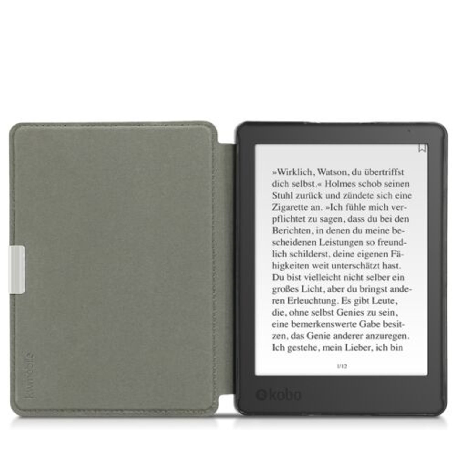 Husa pentru Kobo Aura Edition 2, Piele ecologica, Multicolor, 44409.12 fotografia produsului View 8 L