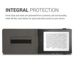 Husa pentru Kobo Aura H2O Edition 1, Textil, Gri, 50532.01 fotografia produsului View 5 S