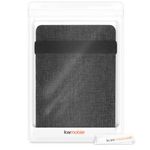Husa pentru Kobo Aura H2O Edition 1, Textil, Gri, 50532.01 fotografia produsului View 7 S