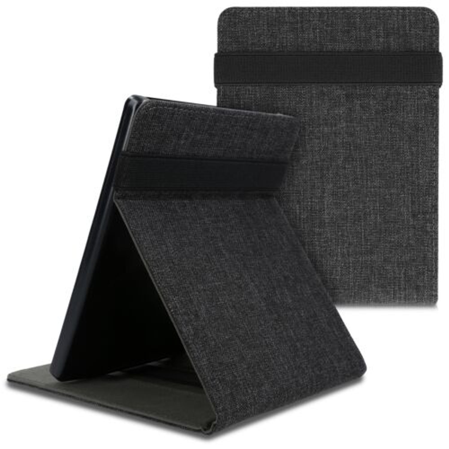 Husa pentru Kobo Aura H2O Edition 1, Textil, Gri, 50532.01 fotografia produsului View 2 L