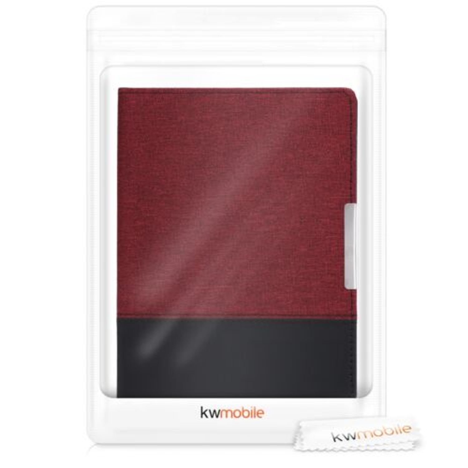 Husa pentru Kobo Aura H2O Edition 1, Textil, Rosu, 39970.20 fotografia produsului View 7 L