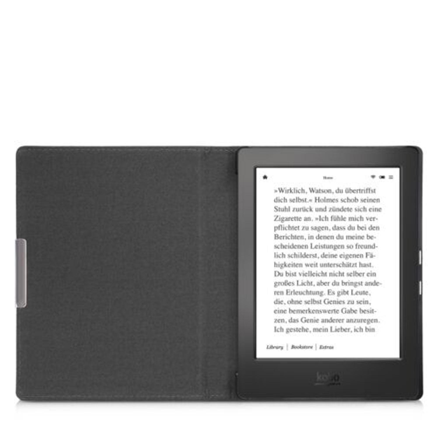 Husa pentru Kobo Aura H2O Edition 1, Textil, Rosu, 39970.20 fotografia produsului View 8 L