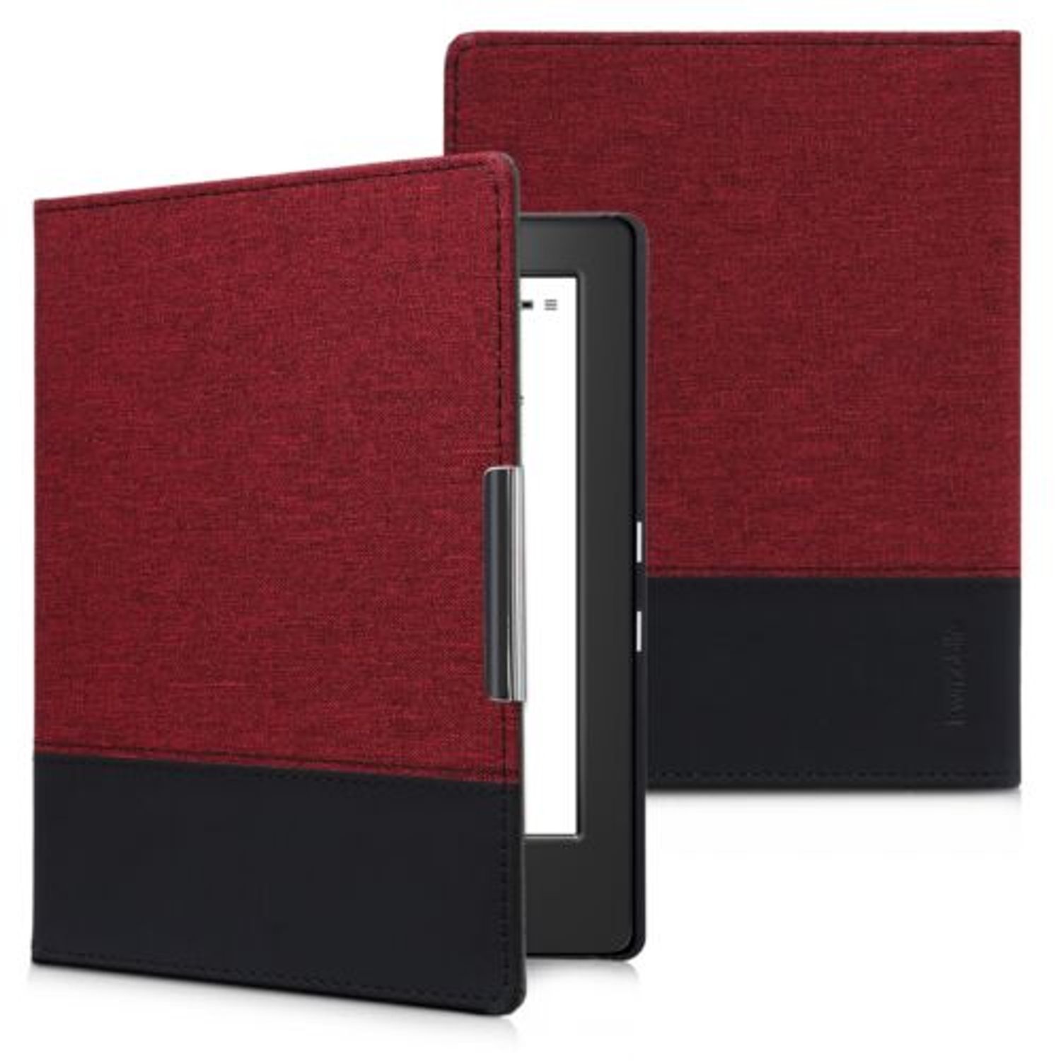 Husa pentru Kobo Aura H2O Edition 1, Textil, Rosu, 39970.20 fotografia produsului View 2 L