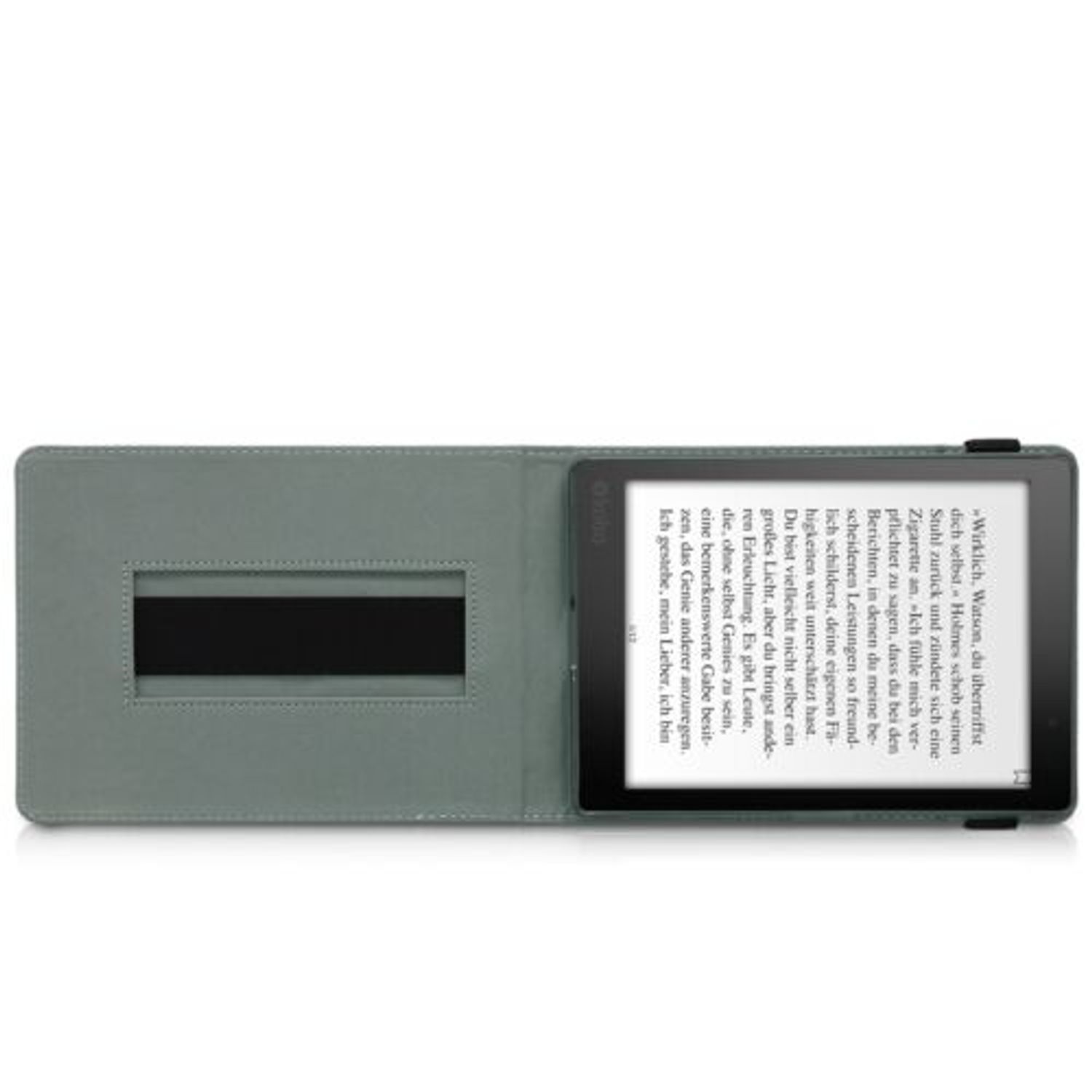 Husa pentru Kobo Aura One, Piele ecologica, Negru, 45100.01 fotografia produsului View 9 L