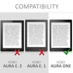 Husa pentru Kobo Aura One, Piele ecologica, Negru, 45100.01 fotografia produsului View 6 S