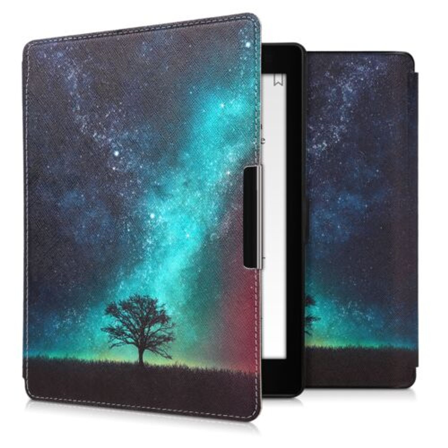 Husa pentru Kobo Aura One, Piele ecologica, Multicolor, 39610.26 fotografia produsului