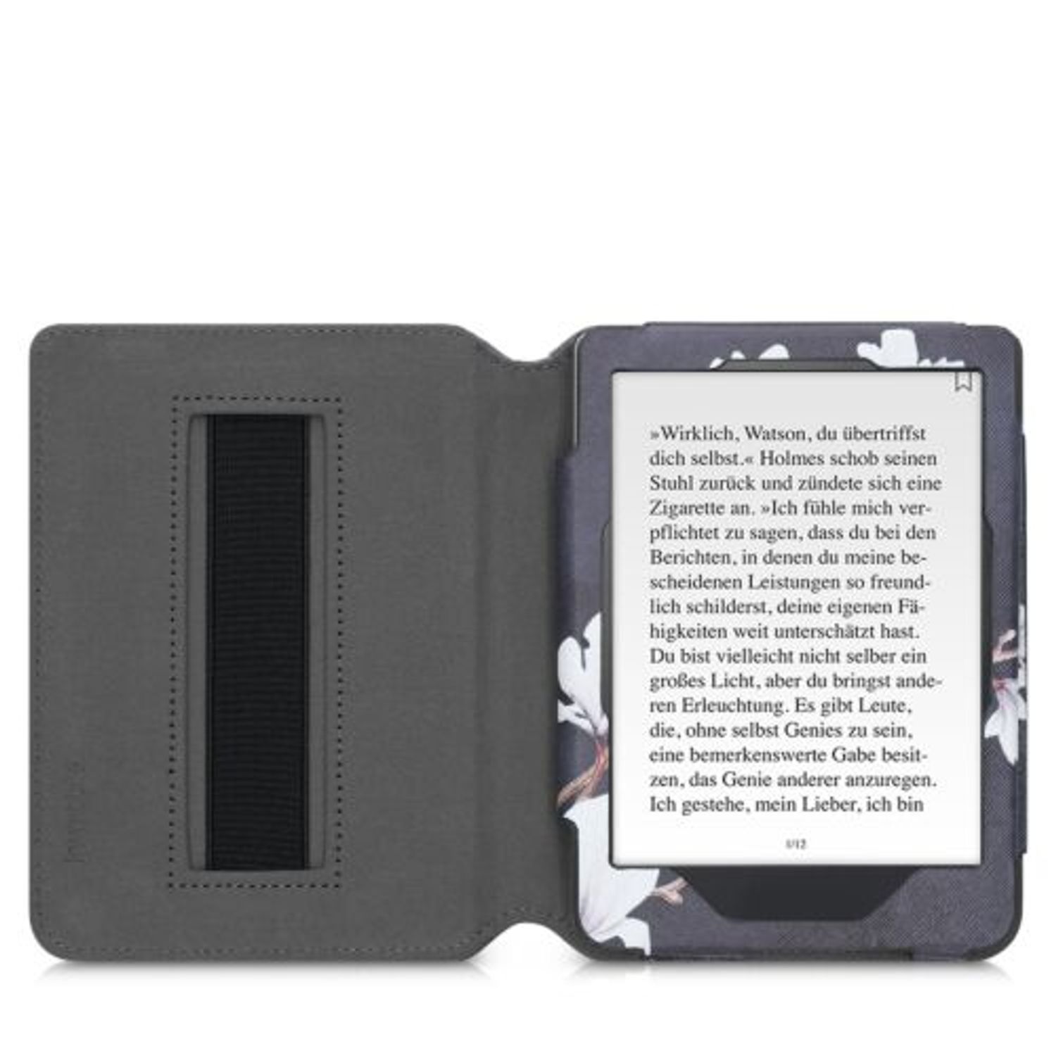 Husa pentru Kobo Clara HD, Piele ecologica, Multicolor, 51468.02 fotografia produsului View 9 L