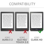 Husa pentru Kobo Clara HD, Piele ecologica, Multicolor, 51468.07 fotografia produsului View 6 S
